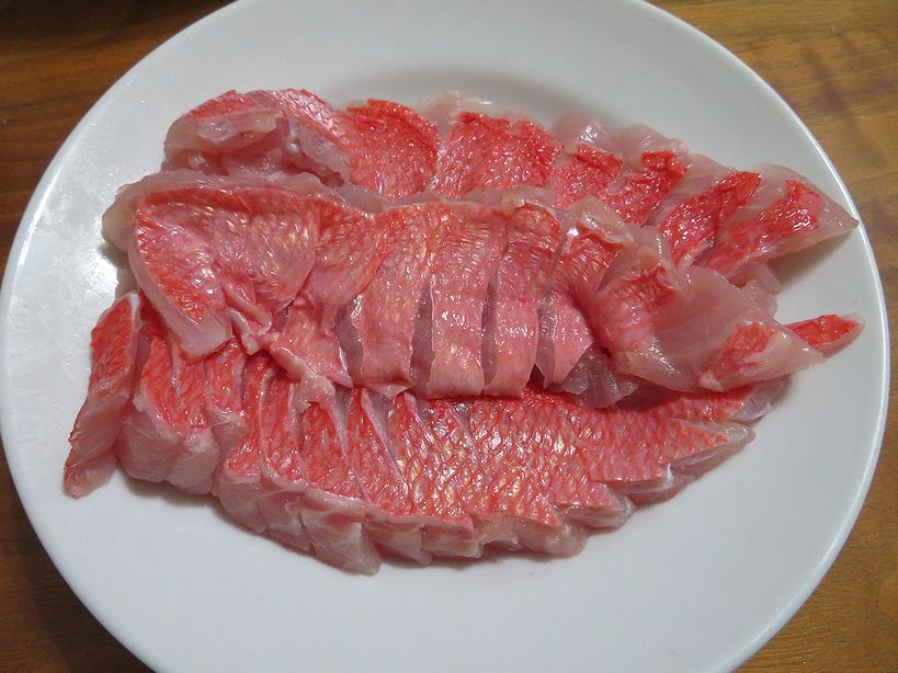 キンメダイ 量を食べるには刺身よりしゃぶしゃぶ 横浜丸魚株式会社