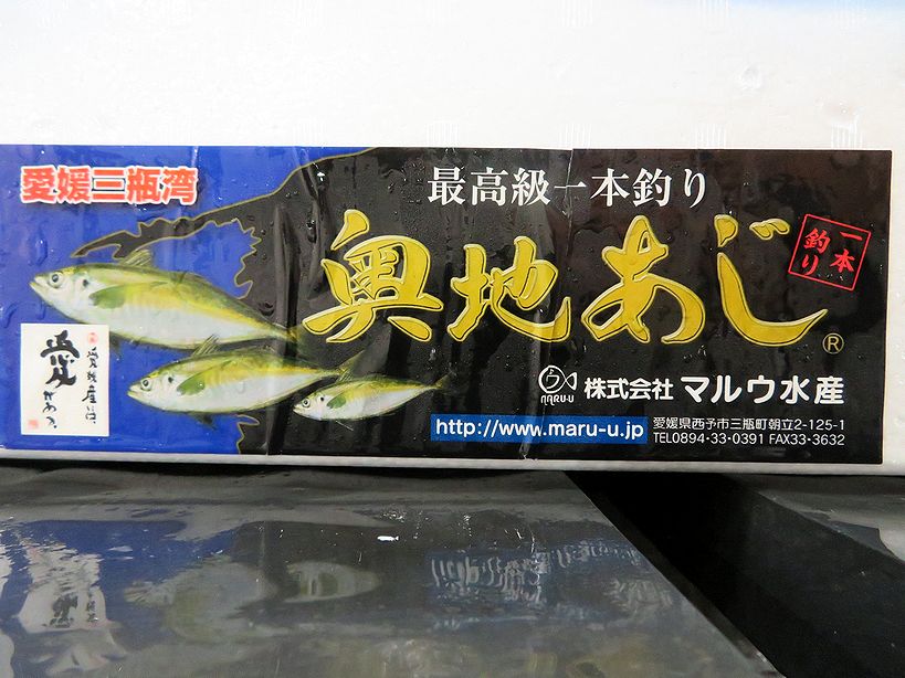 目に眩しいアジが入荷してます 横浜丸魚株式会社